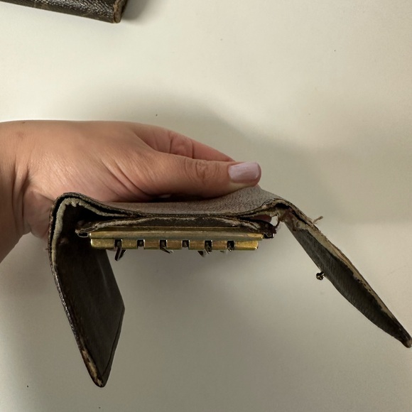 Authentic Vintage Louis Vuitton Monogram Wallet/Damier ebene Key Holder Bundle - Picture 6 of 12